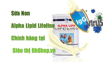 Sữa Non Alpha Lipid Lifeline Mua Ở Đâu?
