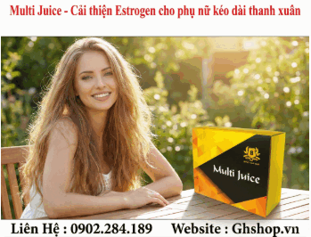 Tế Bào Gốc Multi Juice Khắc Tinh Của Yếu Sinh Lý Xuất Tinh Sớm & Rối Loạn Cương Dương