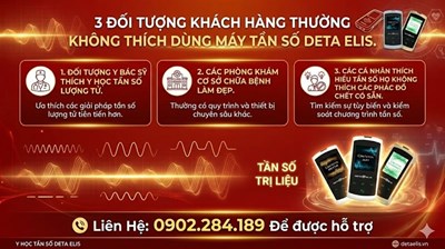3 Đối Tượng Không Muốn Dùng Máy Tần Số Deta Elis 