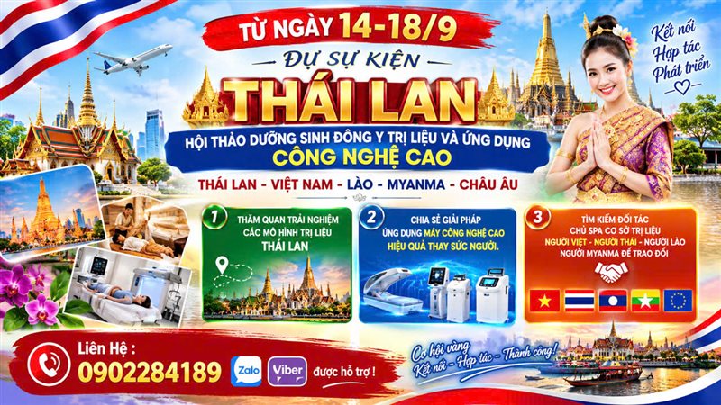 Tim Kiếm Đối Tác Triển Khai Mô Hình Dưỡng Sinh Đông Y Ứng Dụng Công Nghệ Cao Tại Lào Thái Lan Myanma