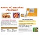 Đậu Gà Natto Fohoway Hàm Lượng Cao 10000 U/G Giá Bao Nhiêu